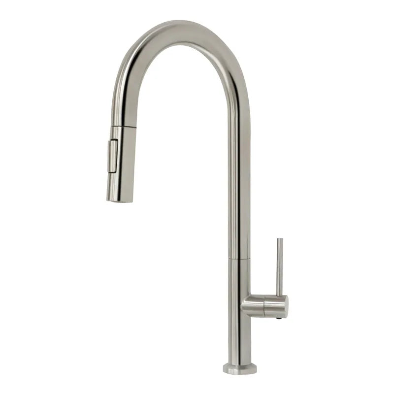 360 Rotation Pull Out Deck Mounted Sink Kitchen Faucet