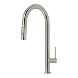 360 Rotation Pull Out Deck Mounted Sink Kitchen Faucet