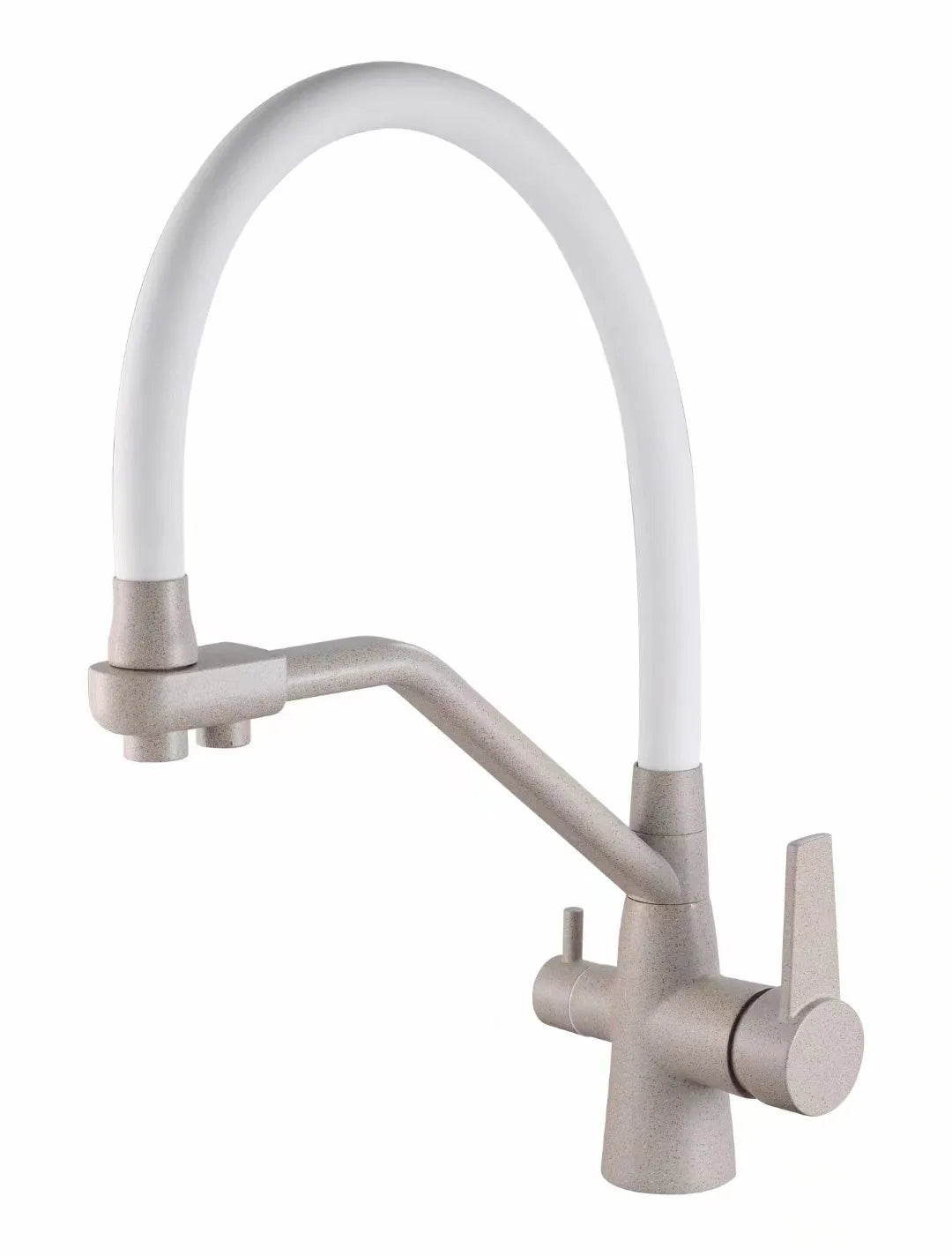 3 Way Kitchen Tap Extendible Shower Head 360° Faucet
