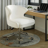 PU Adjustable Office Swivel Wheels Chair