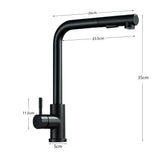 Pull Out Sprayer Nozzle Tap Deck Kitchen Sink Faucet