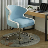 PU Adjustable Office Swivel Wheels Chair