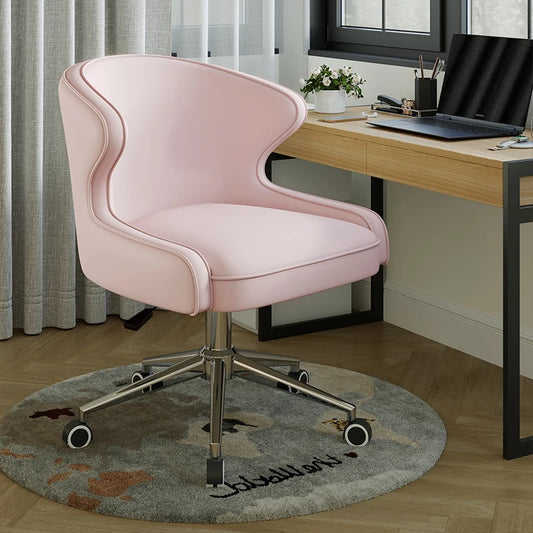 PU Adjustable Office Swivel Wheels Chair