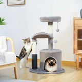 Multi-Level Park Type Cat Tree Tower with Scratching Post