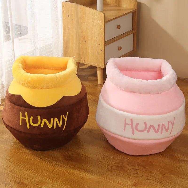 Pet Bed, Shaped Like a Soft Honeypot