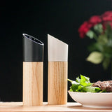 Manual Wooden Spice Grinder Salt Pepper Nuts