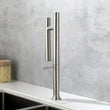 Single Handle 360 Rotation Folding Kitchen Faucet