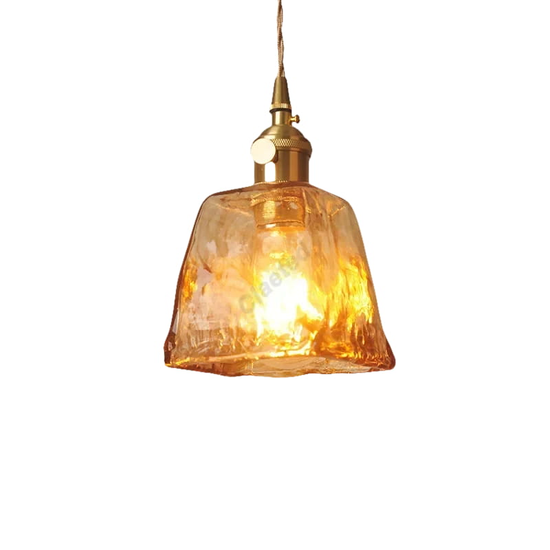 Modern Glass LED Pendant Switch Hanging Lamp
