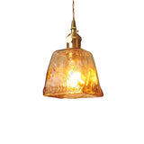 Modern Glass LED Pendant Switch Hanging Lamp