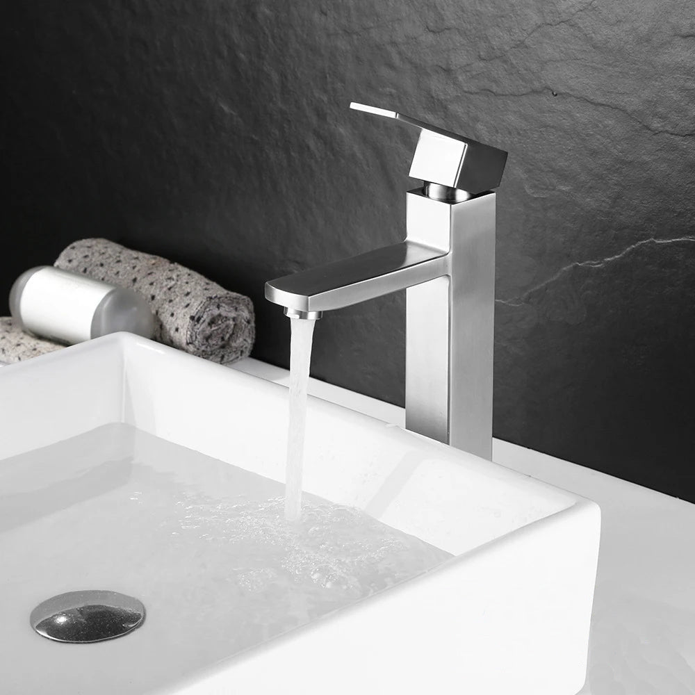 Deck Mounted Sink Tap Bathroom Faucet