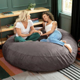 Sherpa Ultra Soft Oversized Round Fluffy Bean Bag