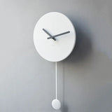 Wall Clock with Pendulum Nordic Style Minimalist