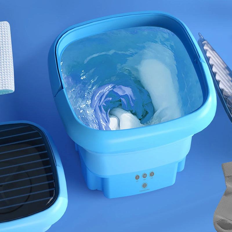 Portable Clothes Washer with Drain Bucket