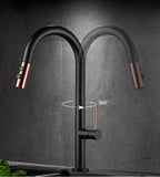 Touch Pull Out Sensor Water Tap Rotate Faucet