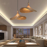 Rattan Bamboo Ceiling Hanging Lamp Pendant Light