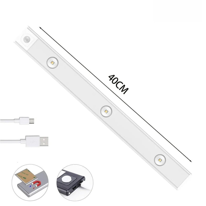 Magnetic USB LED Light With Wireless Motion Sensor