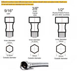 Brass Basin Tap Hot Cold Two Pipes Bathroom Faucet