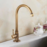 Kitchen Sink Antique 360 Rotation Single Hole Faucet