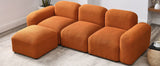 Convertible L Shaped Modern Comfortable Pillows Sofa