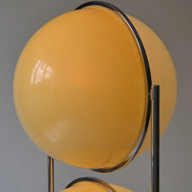 Double Triple Ball Floor Metal Light Lamp
