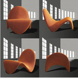 Tongue Single Lying Leisure Ottoman Chair