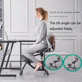 Anti Back Pain Ergonomic Lift Recline Kneeling Chair