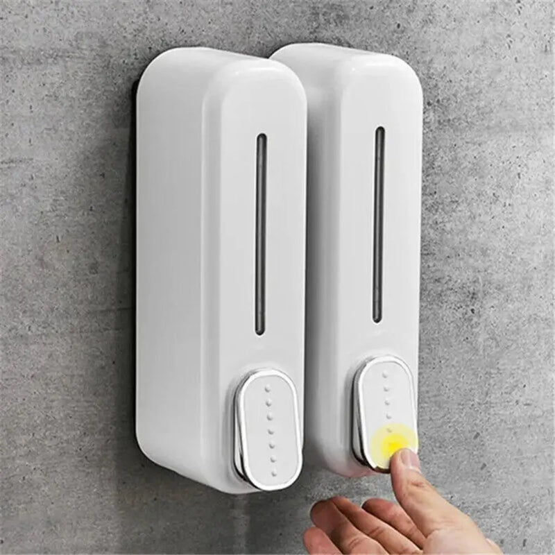 Manual Wall Soap and Shower Gel Dispenser