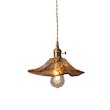 Modern Glass LED Pendant Switch Hanging Lamp