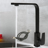 Kitchen 360 Degree Rotating Sink Deck Mounted Faucet