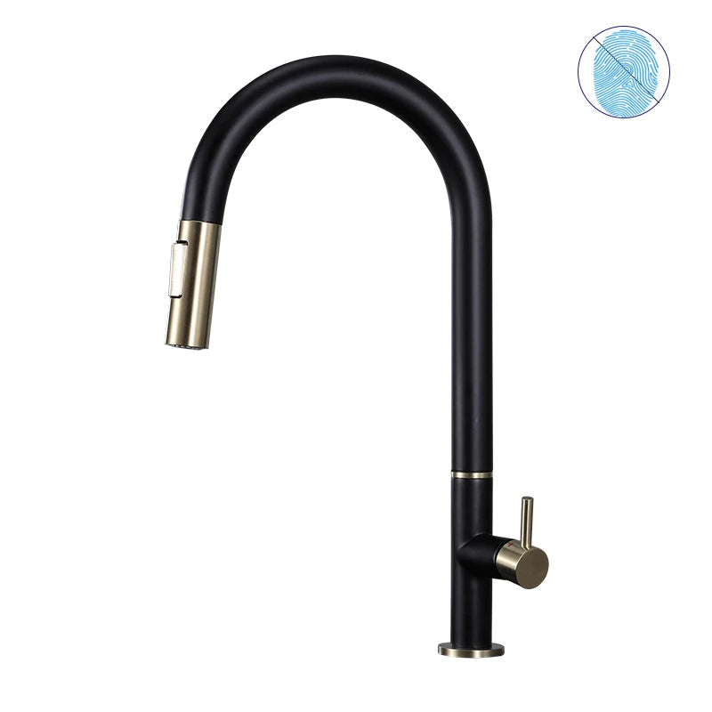 Smart Touch Sensor Rotate Kitchen Faucet