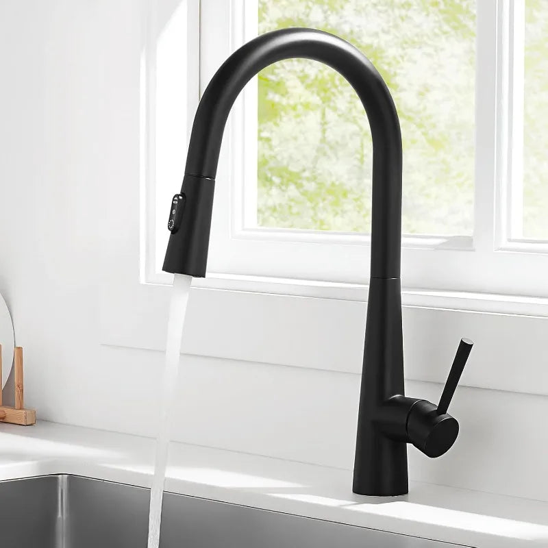 360° Rotation Sprayer Extendable 3 Jet Kitchen Faucet