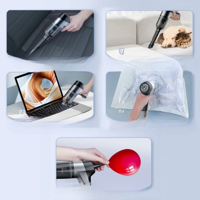 4 in 1 Wireless Handheld Car Vacuum Cleaner