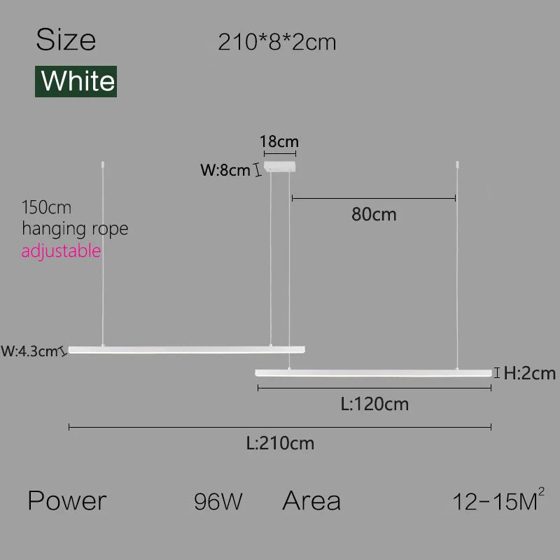 Nordic Modern Minimalist LED Pendant Lamp