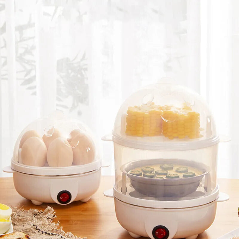 Multifunction Double Layer Electric Egg Boiler