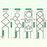 Stem Climbing Supports Plant Trellis Support