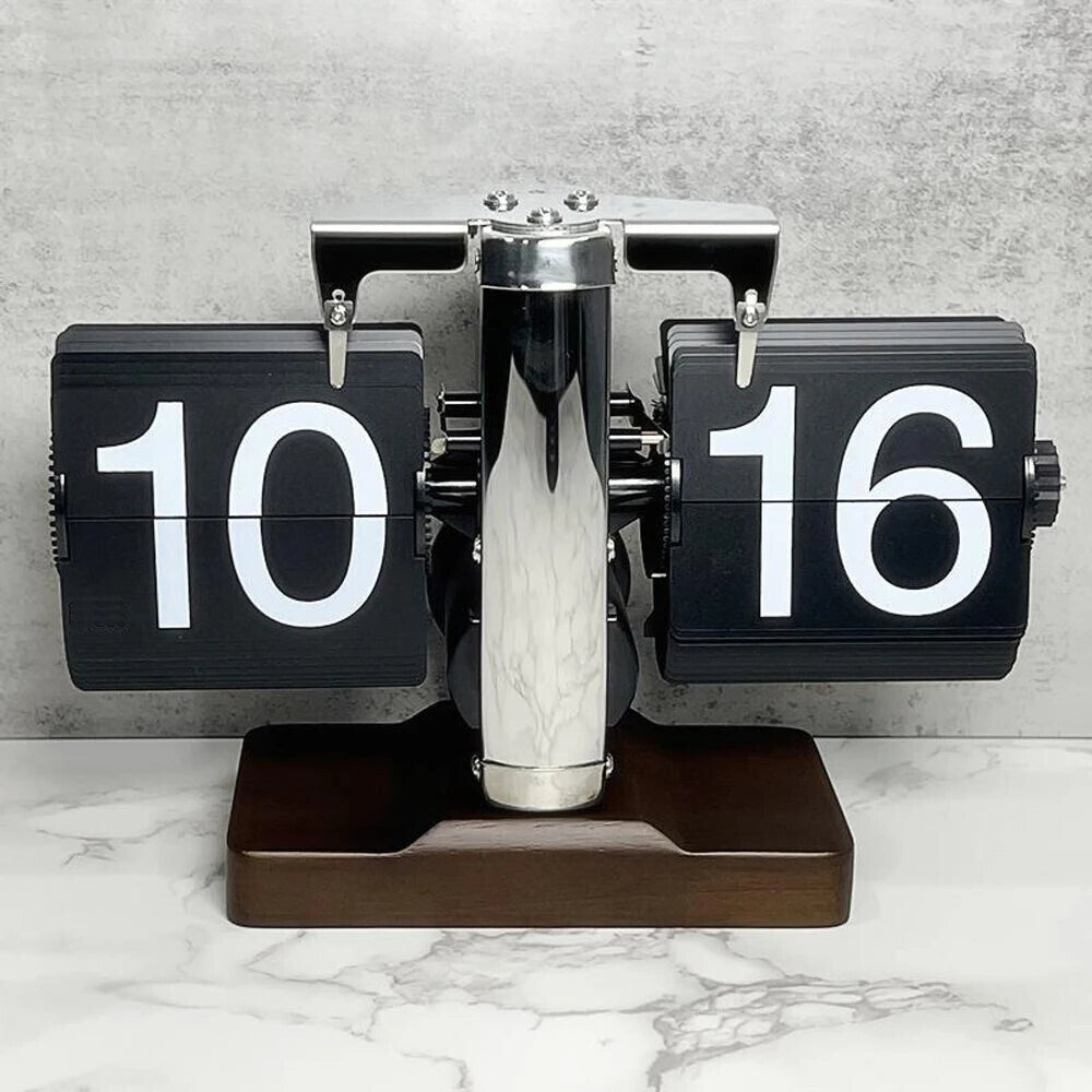 Modern Page Style Clock For Decoration