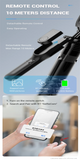 Foldable Smartphones Steady Wireless Selfie Stick Tripod