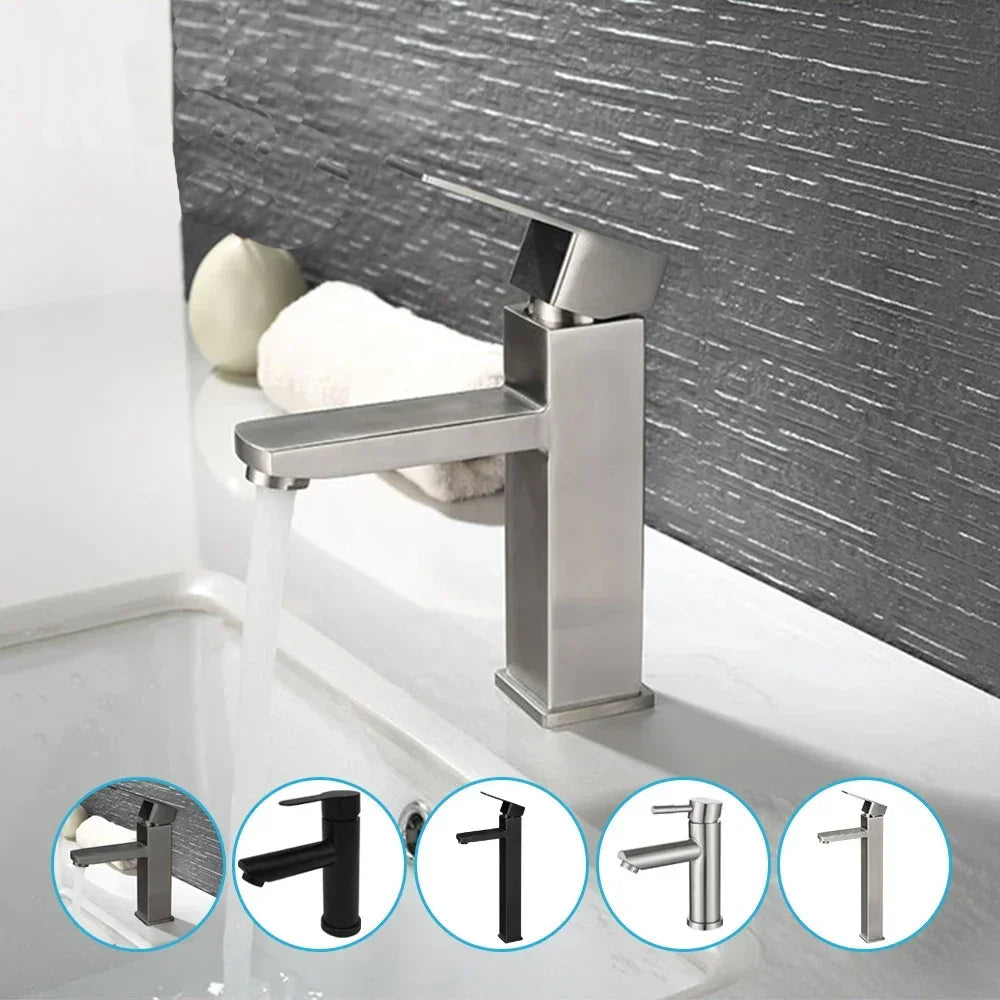 Deck Mounted Sink Tap Bathroom Faucet