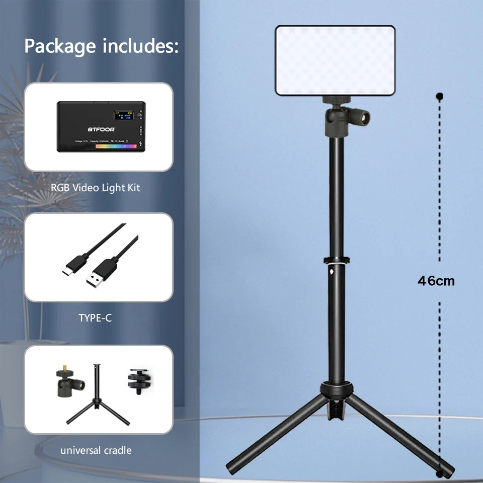 RGB LED Video Photo Lighting Panel