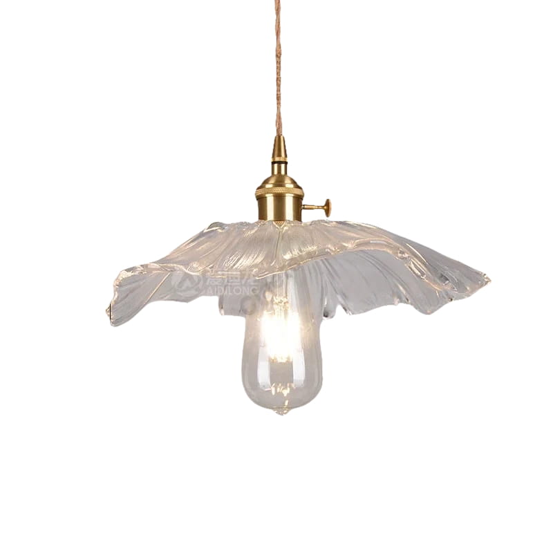 Modern Glass LED Pendant Switch Hanging Lamp
