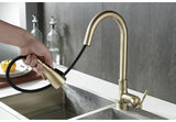 3 Water Modes Pull Out Tap Sprayer Kitchen Faucet