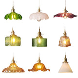 Modern Glass LED Pendant Switch Hanging Lamp
