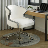 PU Adjustable Office Swivel Wheels Chair