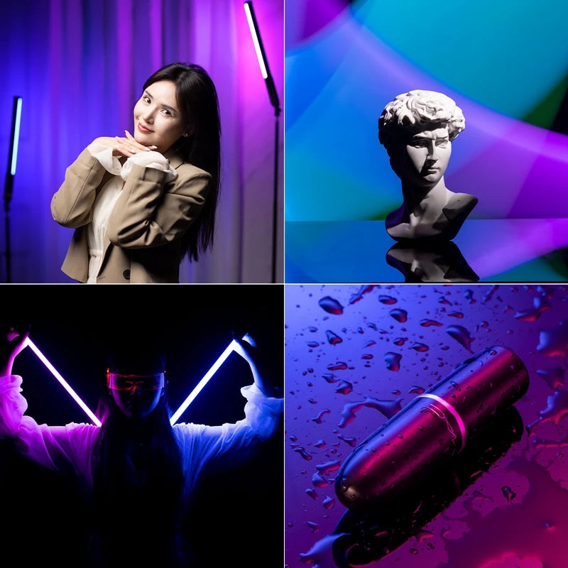 RGB Stick Handheld LED Wand Studio Lamp Light