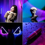 RGB Stick Handheld LED Wand Studio Lamp Light