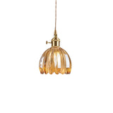 Modern Glass LED Pendant Switch Hanging Lamp