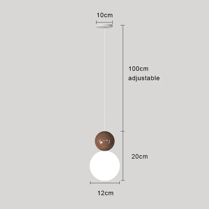 Nordic Pendant Light Modern LED Hanging Lamp