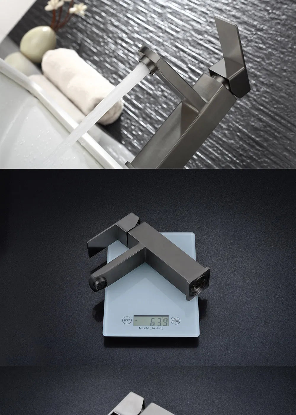 Deck Mounted Sink Tap Bathroom Faucet