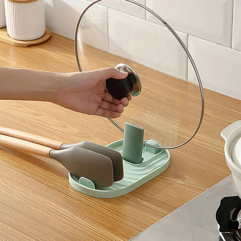 Multifunctional Utensils Foldable Style Lid Shovel Pot Holder
