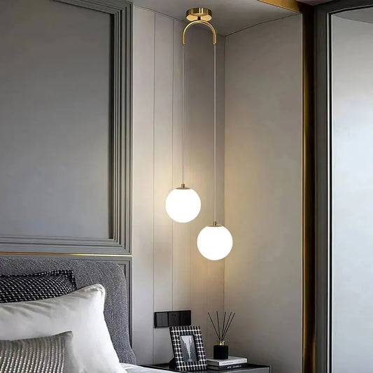 Round LED Nordic Hanging Lamp Pendant Lights